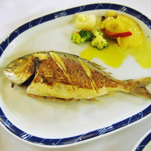Besugo al horno