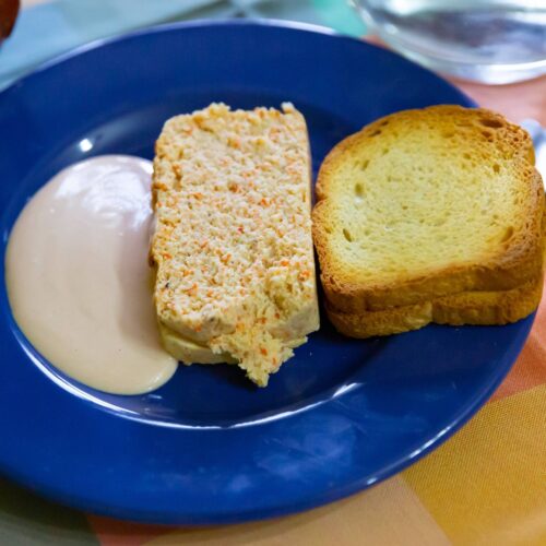Pudding de pescado