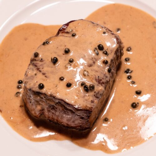 Steak au poivre