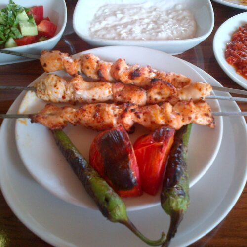 Şiş tavuk