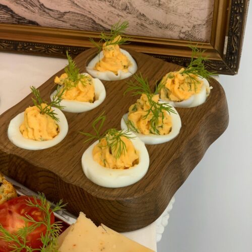 Devilled eggs