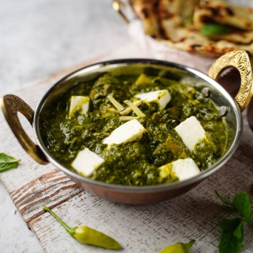 Palak paneer