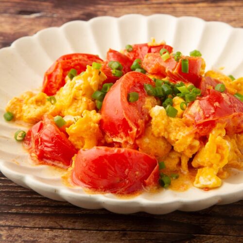 Tomato and egg stir fry