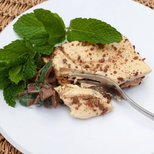 Peppermint crisp tart