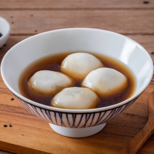 Sweet soup balls