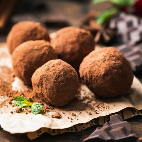 Truffes au chocolat