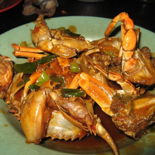 Kepiting saus padang