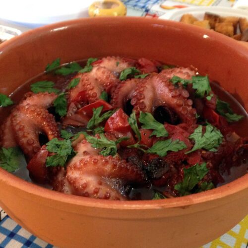 Polpo alla luciana