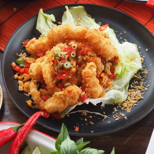 Salt and pepper squid