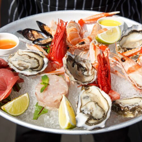 Seafood crudo