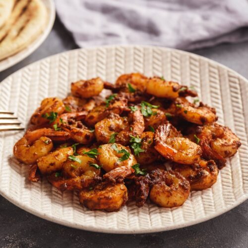 Shrimp tagine