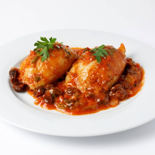 Stuffed squid