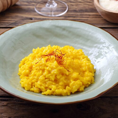 Saffron risotto