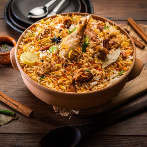 Chicken biryani