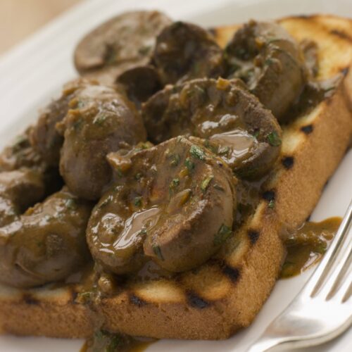 Devilled kidneys