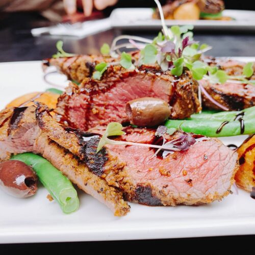 Kangaroo steak