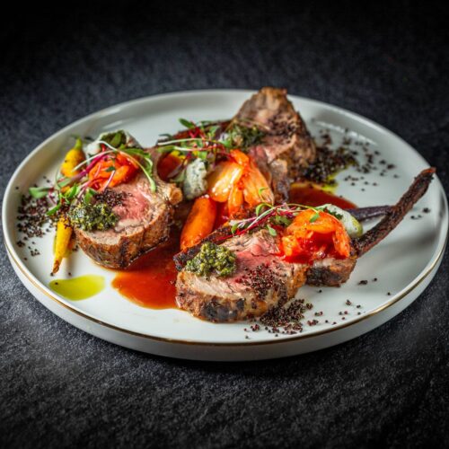 Roast lamb