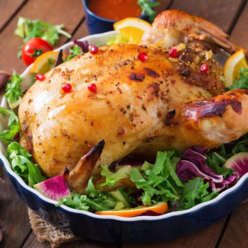 Stuffed chicken