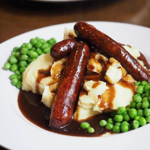 Bangers and mash