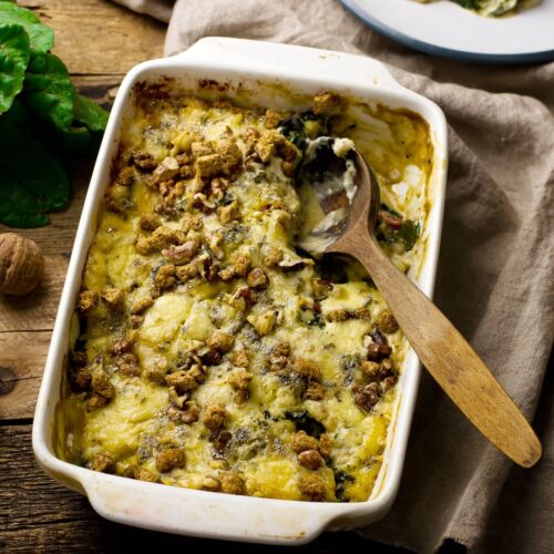 Chard gratin