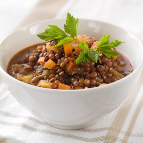 Lentil soup
